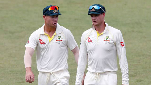 Smith, Warner help Aussie bowlers combat Kohli