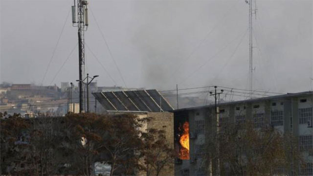 Attack on government building in Afghan capital leaves 43 dead