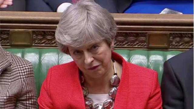 British MPs reject Brexit deal again