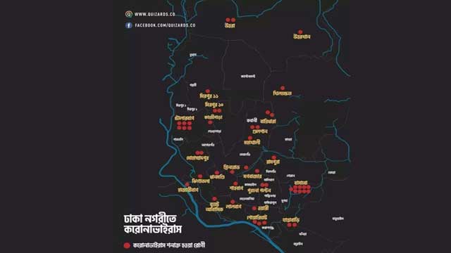 Police lock down 52 areas in Dhaka