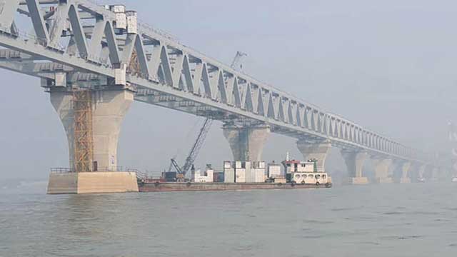 Birshreshtha Jahangir ferry hits Padma Bridge again