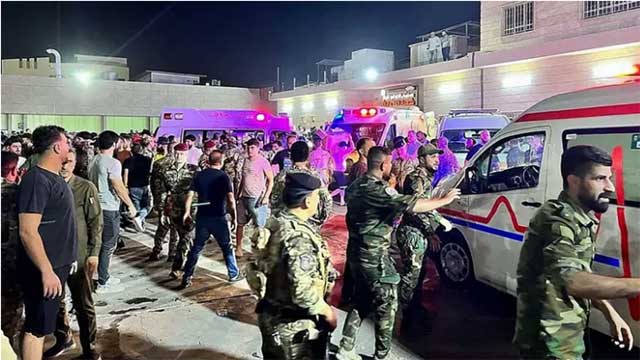 At least 113 dead, 150 injured in Iraq wedding inferno
