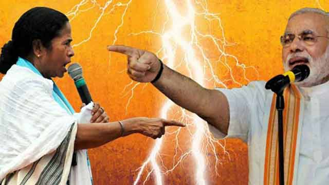 বউকে দেখেননি কীভাবে দেশ দেখবেন: মোদিকে মমতার খোঁচা