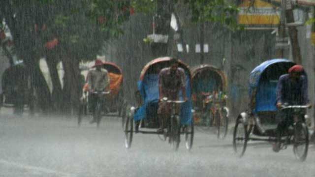 15mm rain recorded in Dhaka, may continue till Thursday