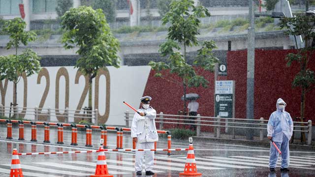 Tropical storm nears Japan, disrupting Tokyo Games