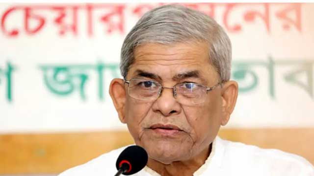 Mirza Fakhrul admitted to hospital