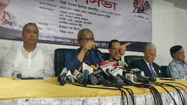 সরকার দেউলিয়া হয়ে বিএনপি ভাঙার চেষ্টা করছে : মির্জা আলমগীর