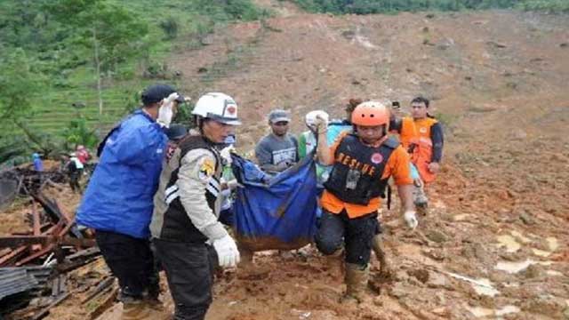 60 buried in Indonesia mine collapse