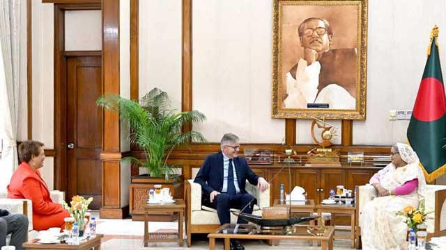 UN officials praise Bangladeshi peacekeepers at meeting with PM