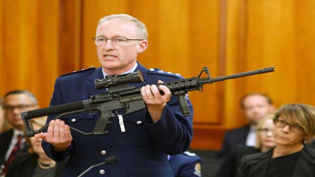 NZ lawmakers pass initial vote for gun controls
