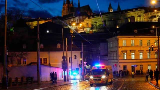 Gunman kills 14, wounds 25 at Prague university in Czech Republic