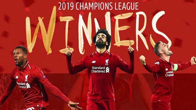 Salah, Origi goals hand Liverpool sixth CL triumph