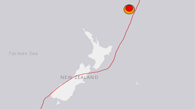 7.4 earthquake strikes Kermadec Islands in South Pacific