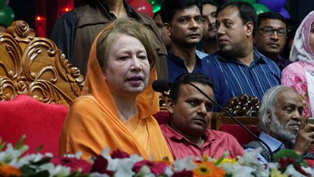 No polls to take place keeping BNP outside, says Khaleda Zia