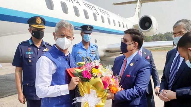 Indian Foreign Minister Jaishankar arrives in Dhaka