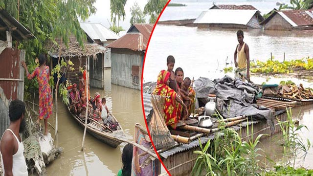 Over 30 lakh people become homeless as 40,000 houses damaged in Sylhet