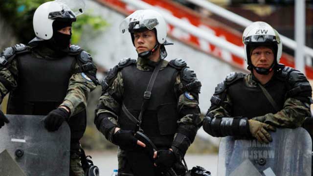 NATO deploys more forces, EU urges calm after Kosovo clashes