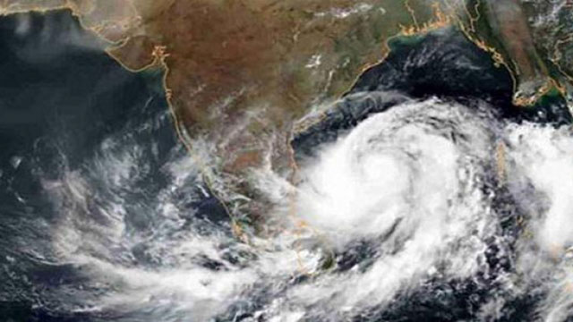 Deep depression turns to Cyclone Nivar