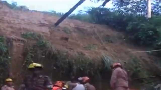Rain-induced landslide, wall collapse claim 4 lives