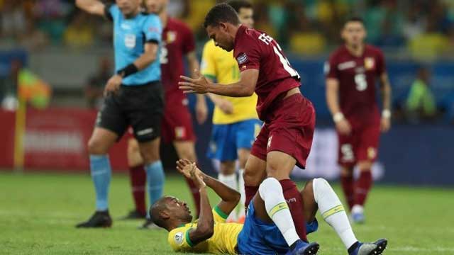 Copa America: Host Brazil held by Venezuela to 0-0 draw