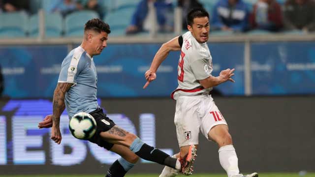 Uruguay draws with Japan 2-2 in Copa America