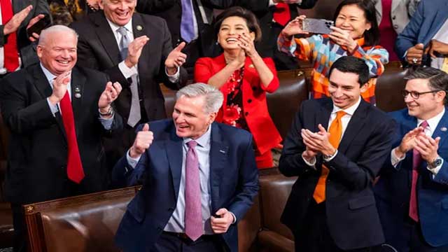 McCarthy named US House speaker after bitter Republican dispute