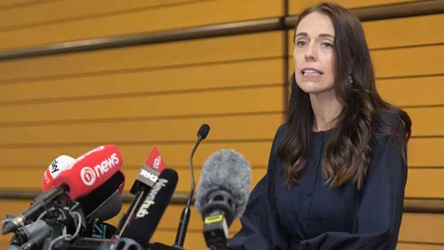 New Zealand PM Jacinda Ardern announces her resignation