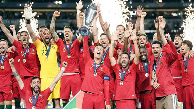 Ronaldo’s Portugal wins 1st Nations League title