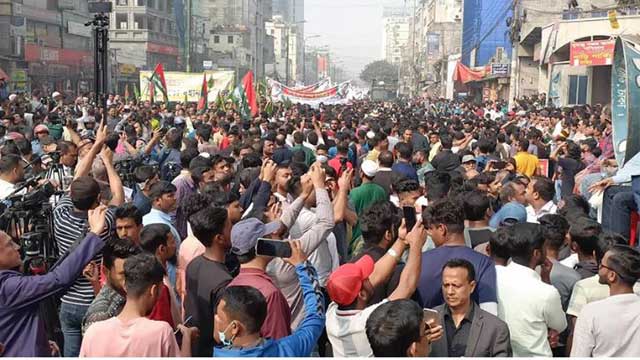 BNP’s march from Shahjadpur to Malibagh begins
