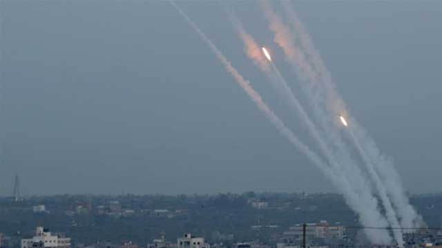 Israeli war jet attacks Gaza militants' facility in response to rocket firing
