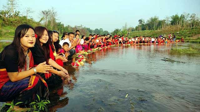 Three-day Boisabi festival begins in hill dists