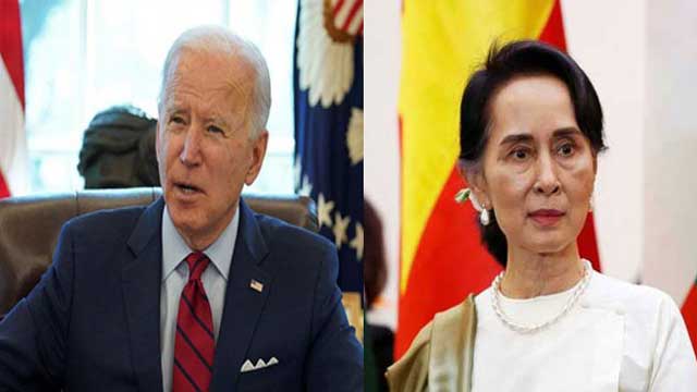 Biden threatens sanctions on Myanmar after military coup