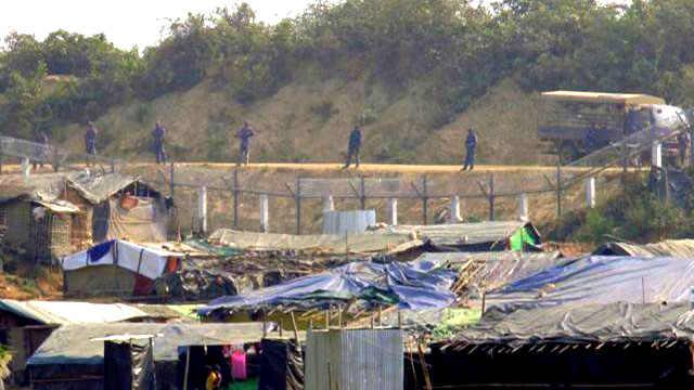 Myanmar again builds up troops on Bangladesh border