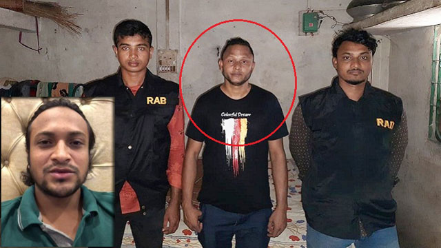 Man arrested for threatening to kill Shakib Al Hasan