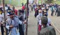 Voters facing difficulty with EVMs slowing things down