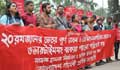 Garment workers demand wage, festival allowance by Ramadan 20