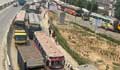 Eid journey: Traffic on Bangabandhu Bridge doubles