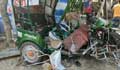 1 die as sand-laden truck rams into autorickshaw in Gaibandha