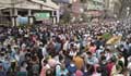 Covid-19 surge: MBBS admission test underway, large crowds outside centres