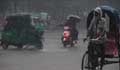 Rain hits Dhaka after days of scorching heat