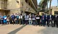 ACC officers form human chain over colleague’s termination