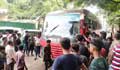 Commuters suffer as transport workers block buses in Chattogram