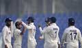 Tigers bundled out for 150, India bat again