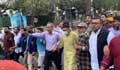 হরতালের সমর্থনে রাজধানীতে রিজভীর নেতৃত্বে মিছিল
