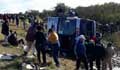 Bus carrying retirees crashes in Argentina, 13 dead