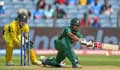 Hridoy takes Bangladesh to 306-8 against Australia