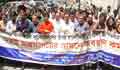 Journalists rally, submit memo to home ministry