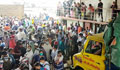 People returning to Dhaka en masse after Eid exodus