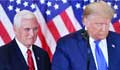 Trump and Mike Pence hold first meeting since storming