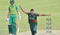 Taskin takes five as Bangladesh dismiss SA for 154